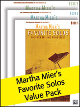 Martha Mier Favorite Solos piano sheet music cover